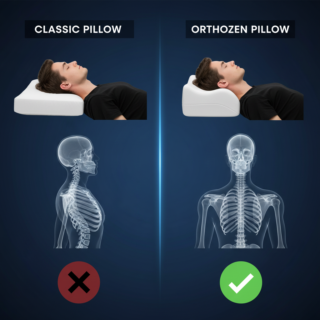 Classic Pillow vs Orthozen Pillow comparison